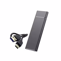 Boitier SSD Pour Disque Dur - Interface : USB Type-C - Vitesse de transfert : 5 Gbps(USB3.0), 10 Gbps(USB 3.1) - Le boîtier S ...